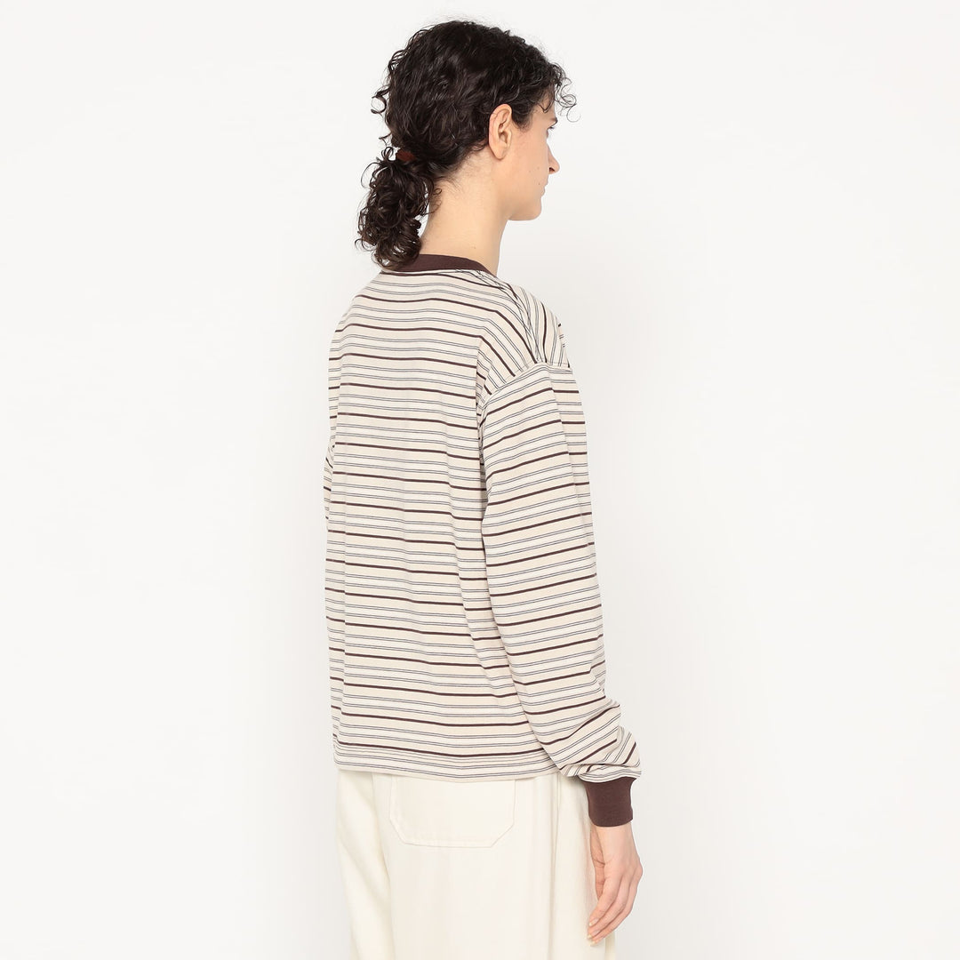 Women's Long Sleeve T-shirt Stripe