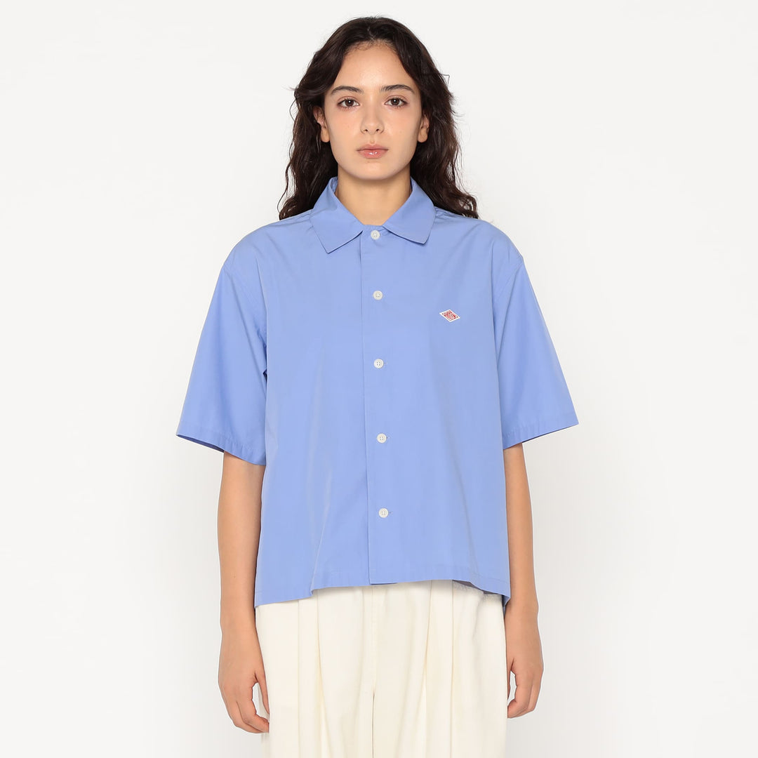Women's Cotton Poplin Half Sleeve Shirt
