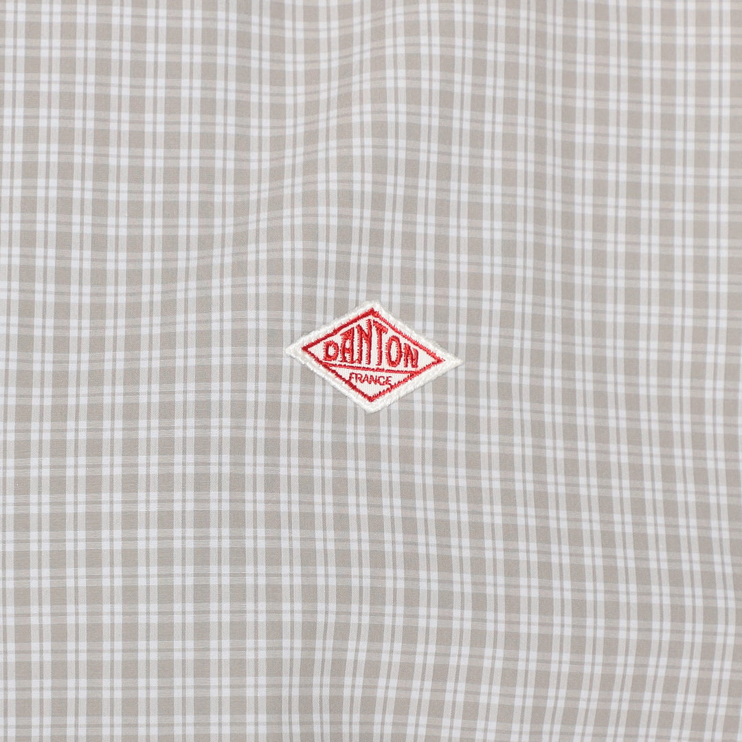 Women's Cotton Poplin Half Sleeve Shirt Plaid