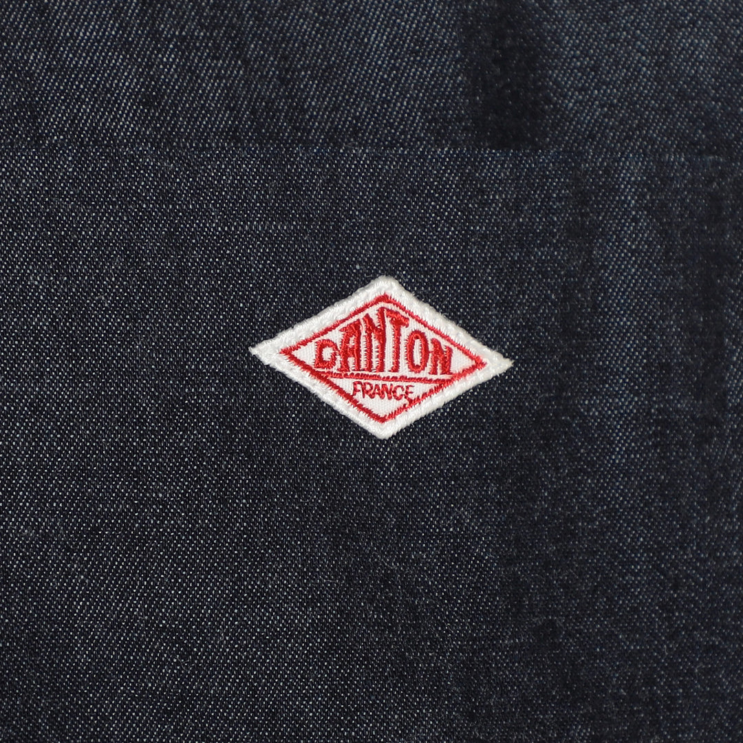 Women's Denim Dungaree Short Sleeve B.D Shirt
