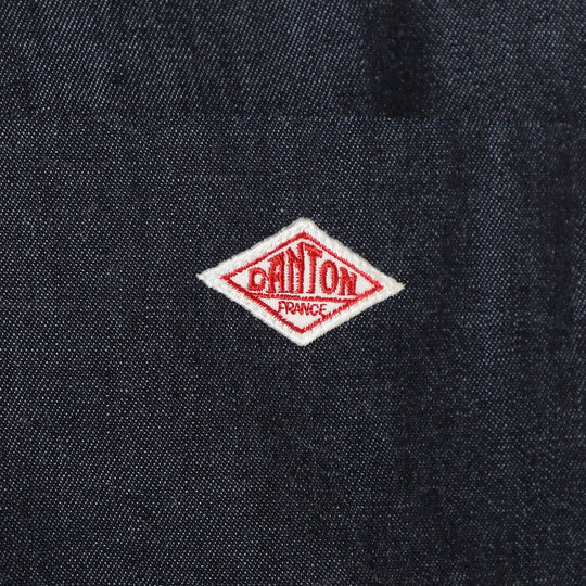 Women's Denim Dungaree Short Sleeve B.D Shirt