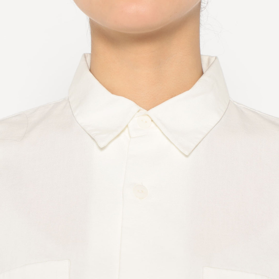 Women's Cotton Chambray Work Shirt