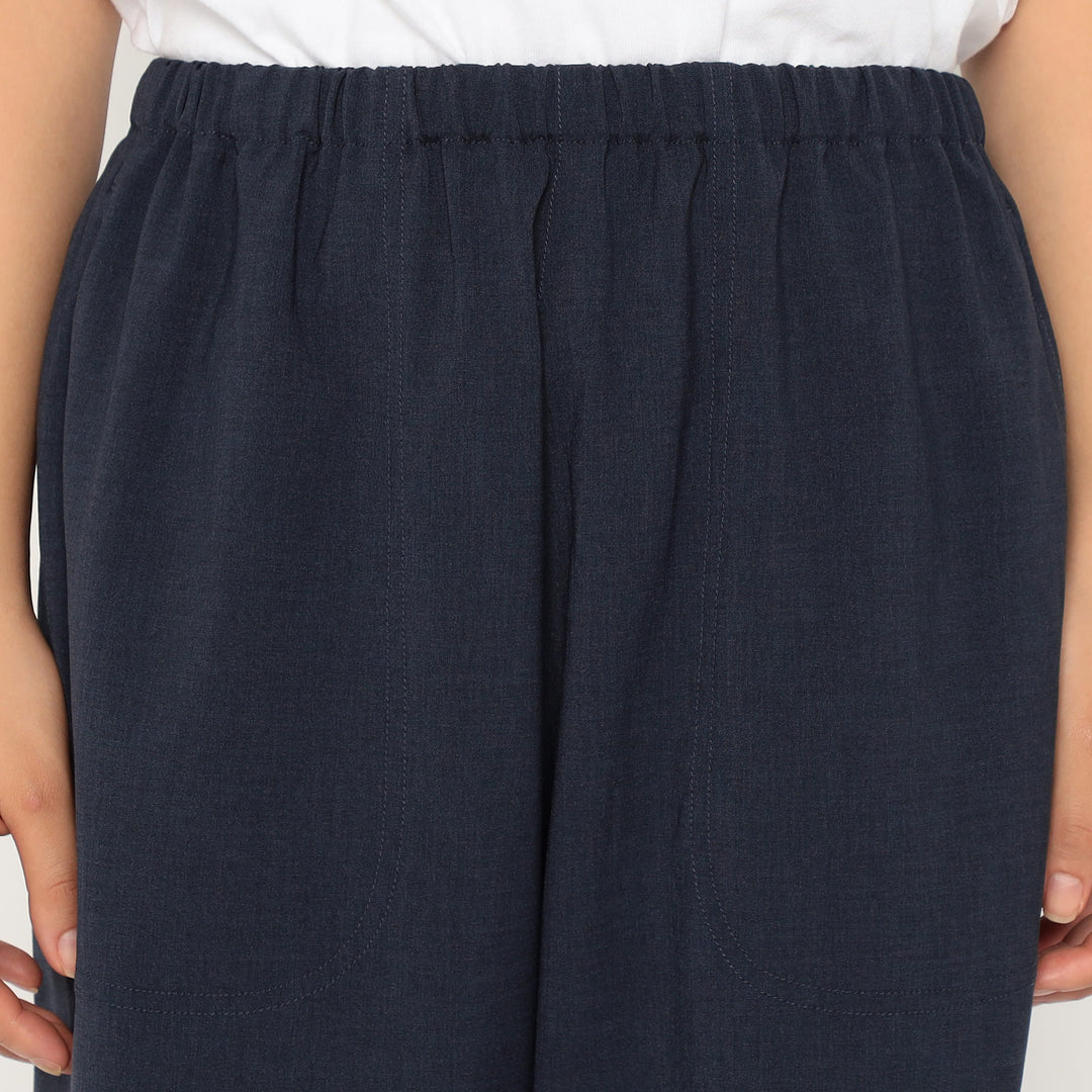 Women's Wool-Like Stretch Polyester Easy Pants