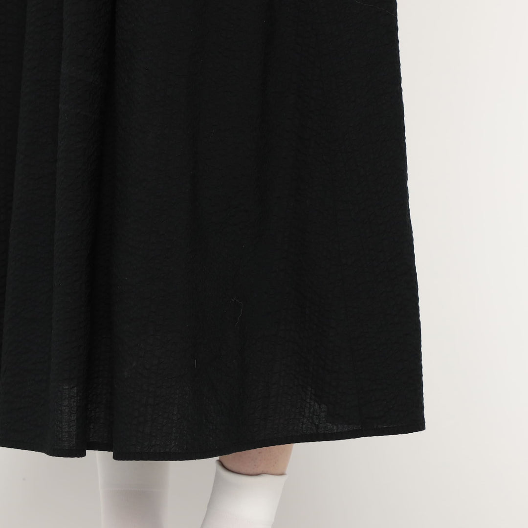 Women's Seersucker Gather Skirt