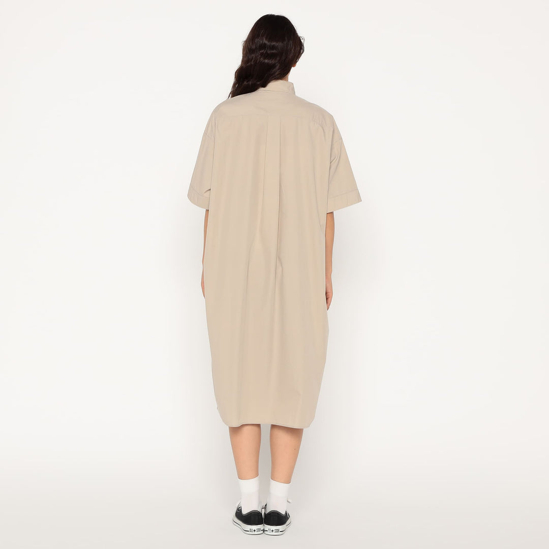Women's Cotton Poplin Pullover Shirt Dress