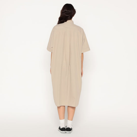 Women's Cotton Poplin Pullover Shirt Dress