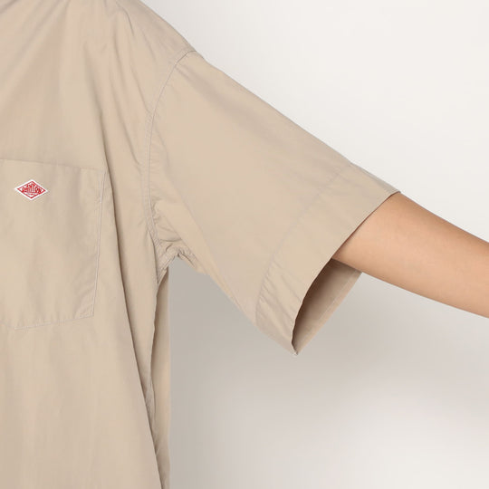 Women's Cotton Poplin Pullover Shirt Dress