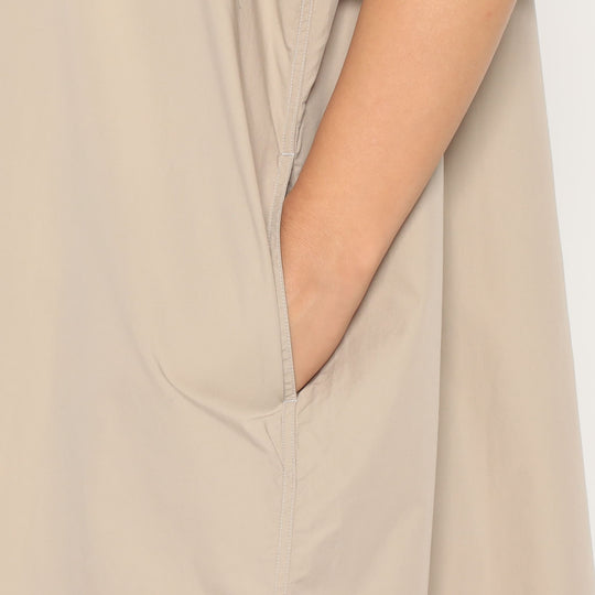 Women's Cotton Poplin Pullover Shirt Dress