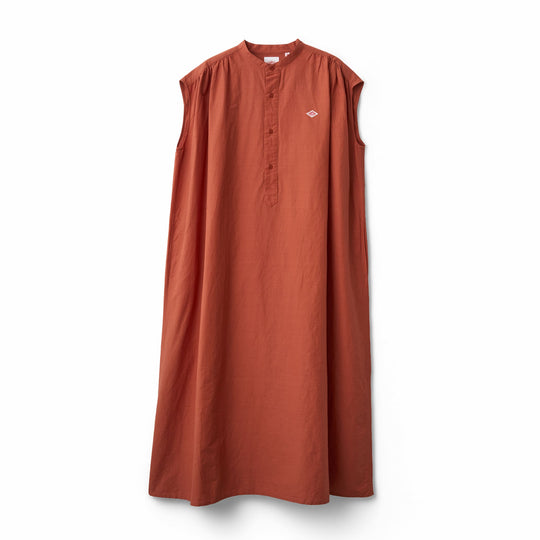 Women's Cotton Linen Slub Sleeveless Dress