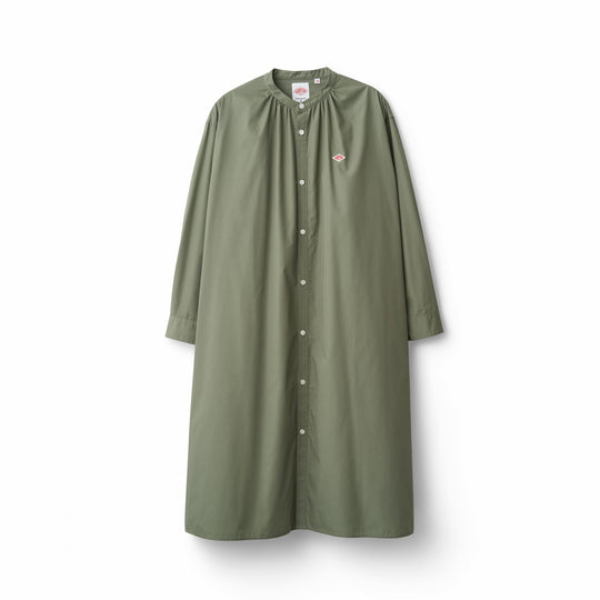 Women's T/C Broadcloth Gathered Shirt Dress