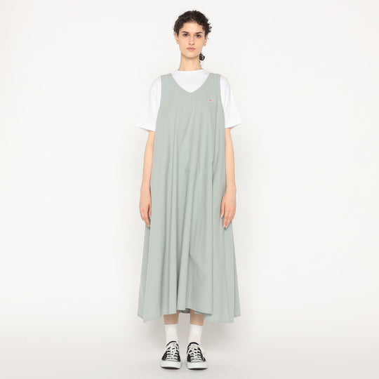Women's High Count Cotton V Neck Dress