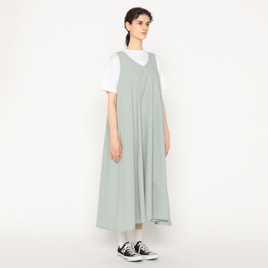 Women's High Count Cotton V Neck Dress
