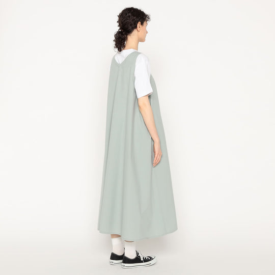 Women's High Count Cotton V Neck Dress