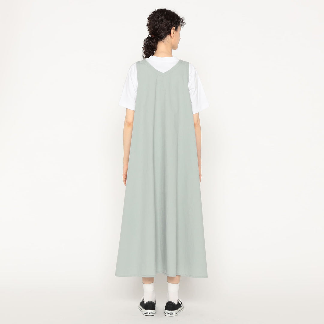 Women's High Count Cotton V Neck Dress
