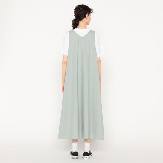 Women's High Count Cotton V Neck Dress