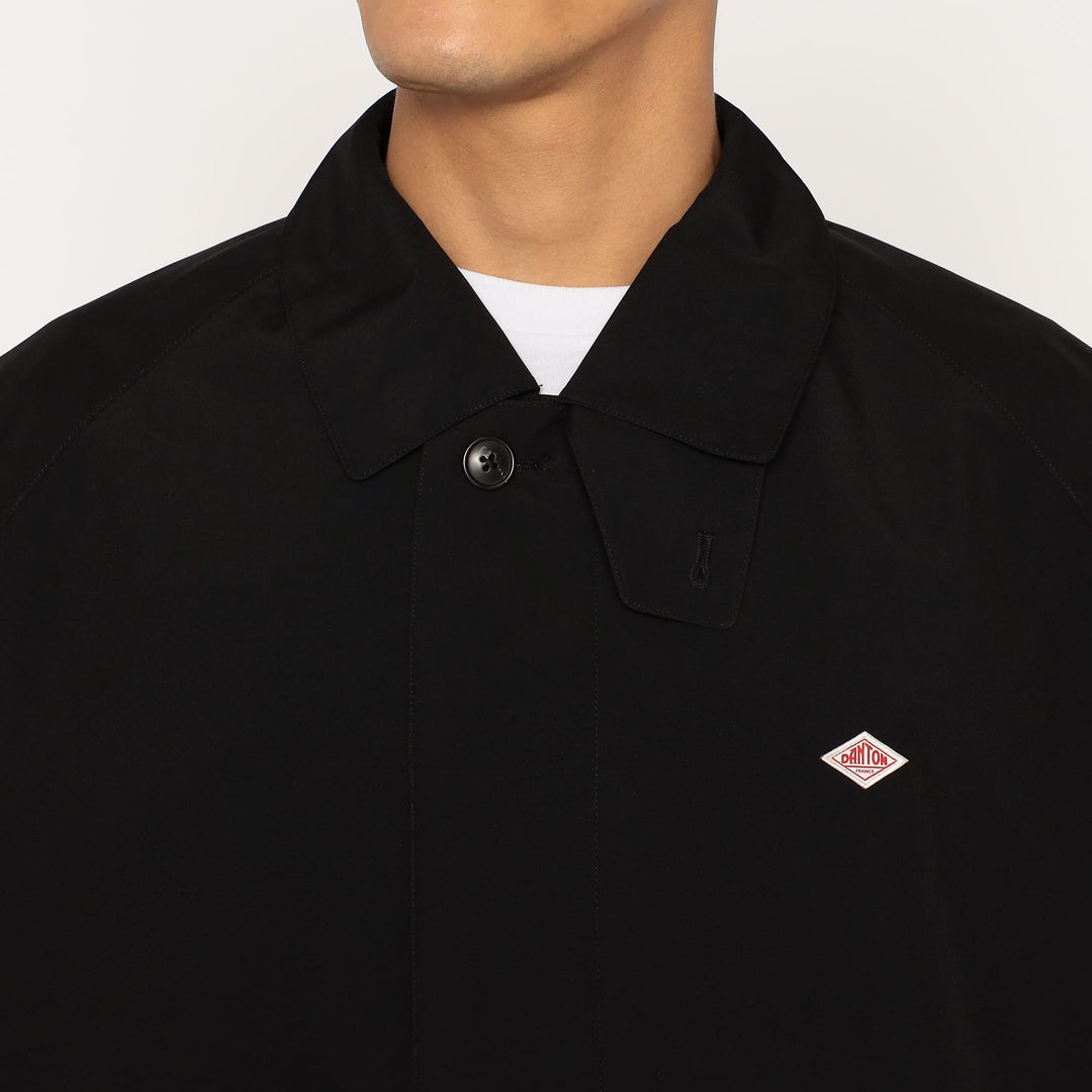 Men's 3-Layer Cloth Balmacaan Mid-length Coat