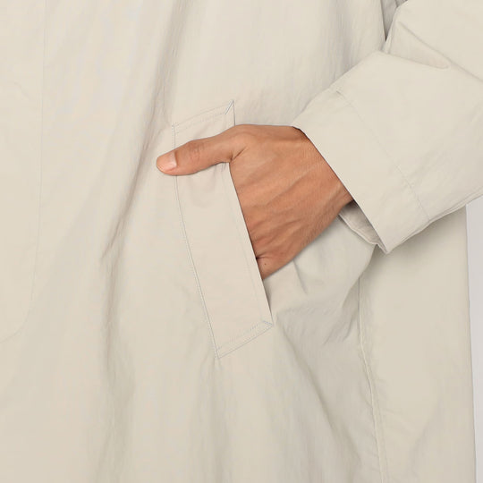 Men's Nylon Tusser Balmacaan Coat