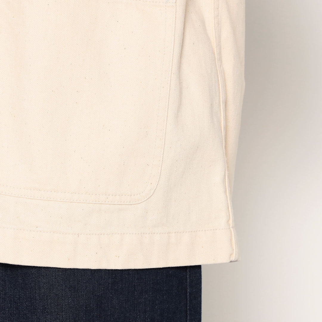 Men's Cotton Drill Collarless Jacket