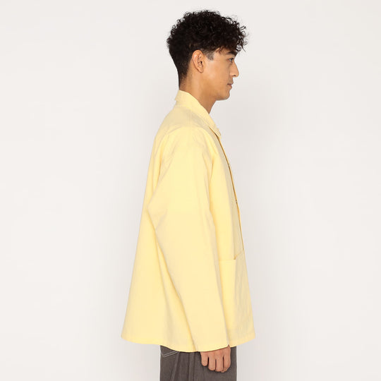 Men's Cotton Linen Coverall Shirt
