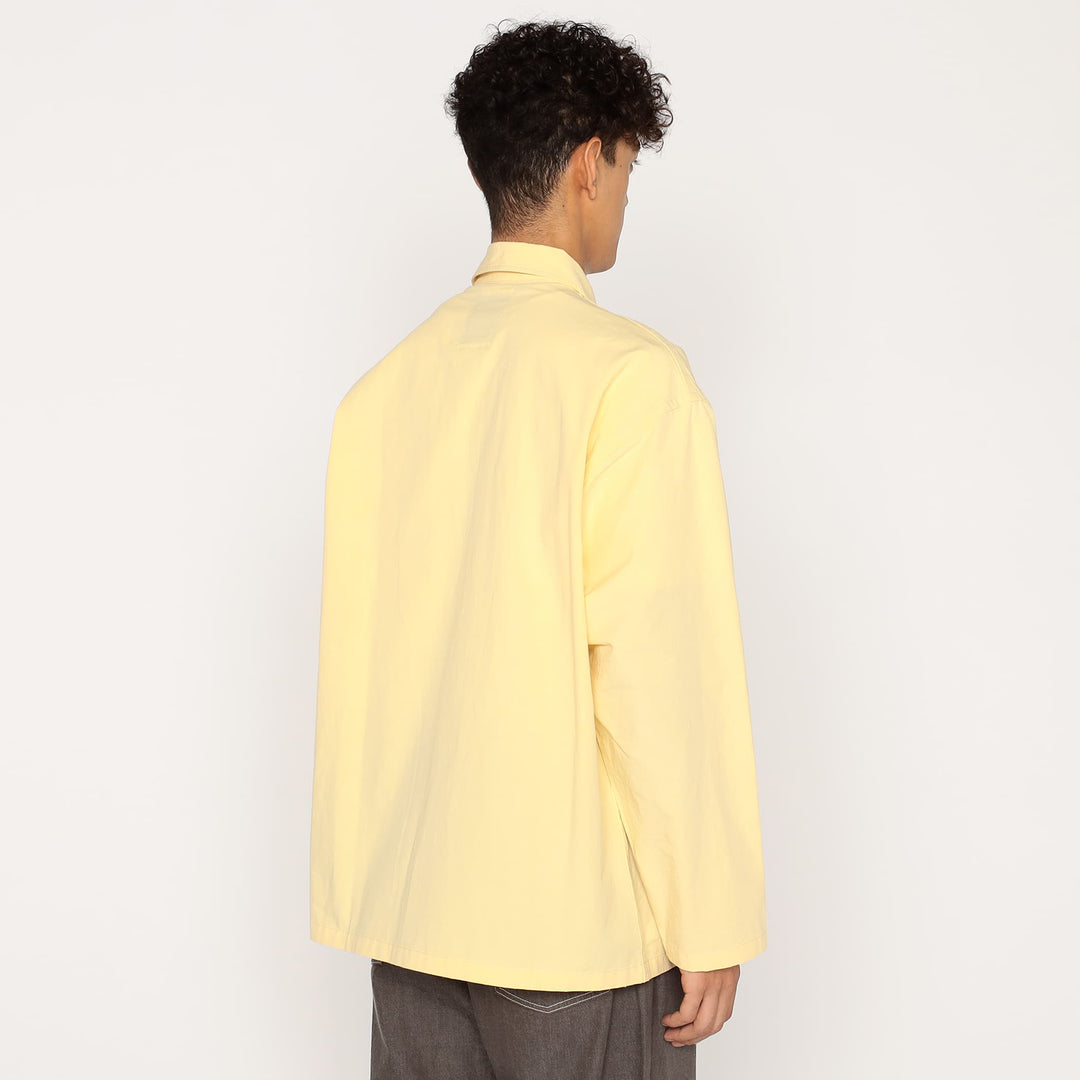 Men's Cotton Linen Coverall Shirt