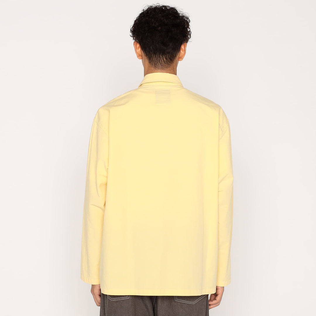 Men's Cotton Linen Coverall Shirt