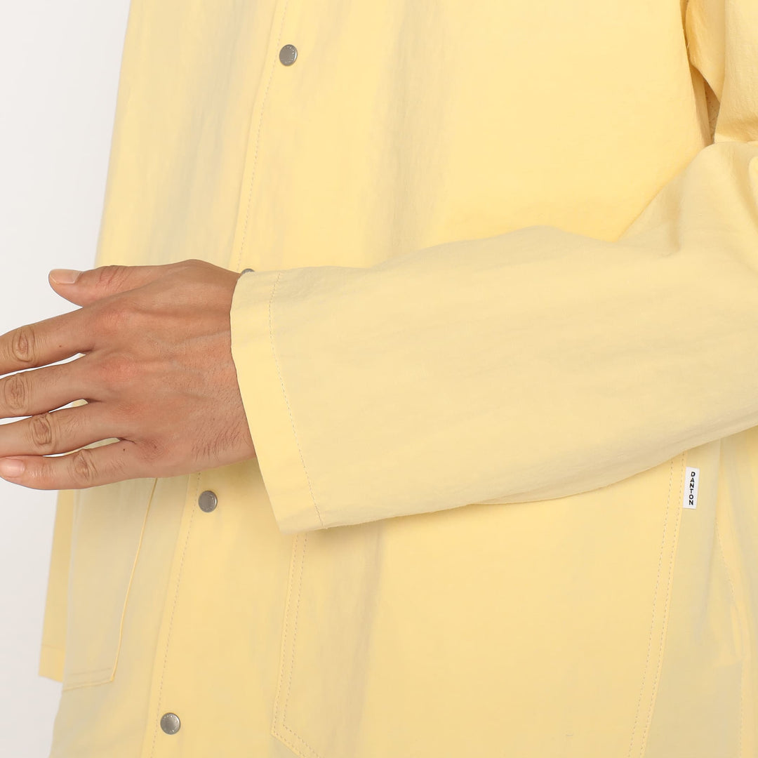 Men's Cotton Linen Coverall Shirt