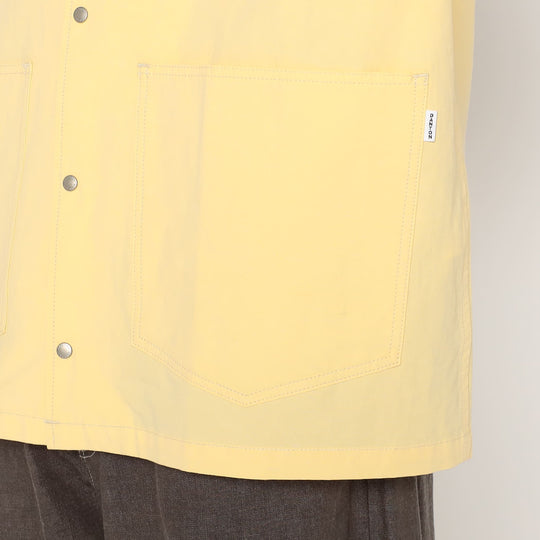 Men's Cotton Linen Coverall Shirt