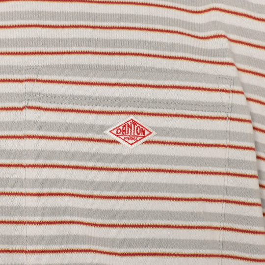Men's Short Sleeve Pocket T-shirt Stripe