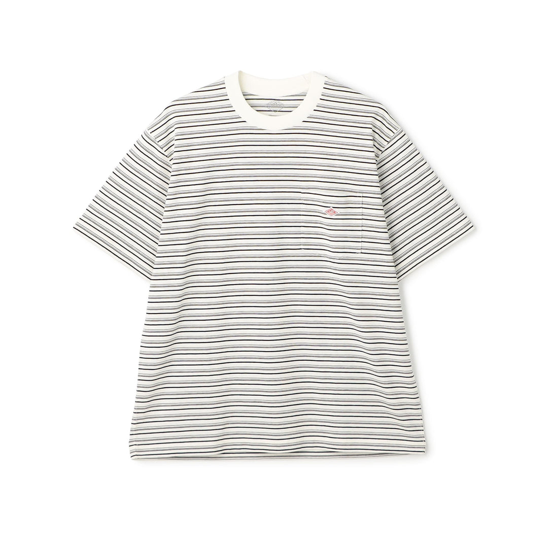 Men's Short Sleeve Pocket T-shirt Stripe