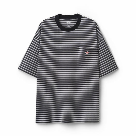 Men's Big Silhouette Pocket T-shirt Stripe