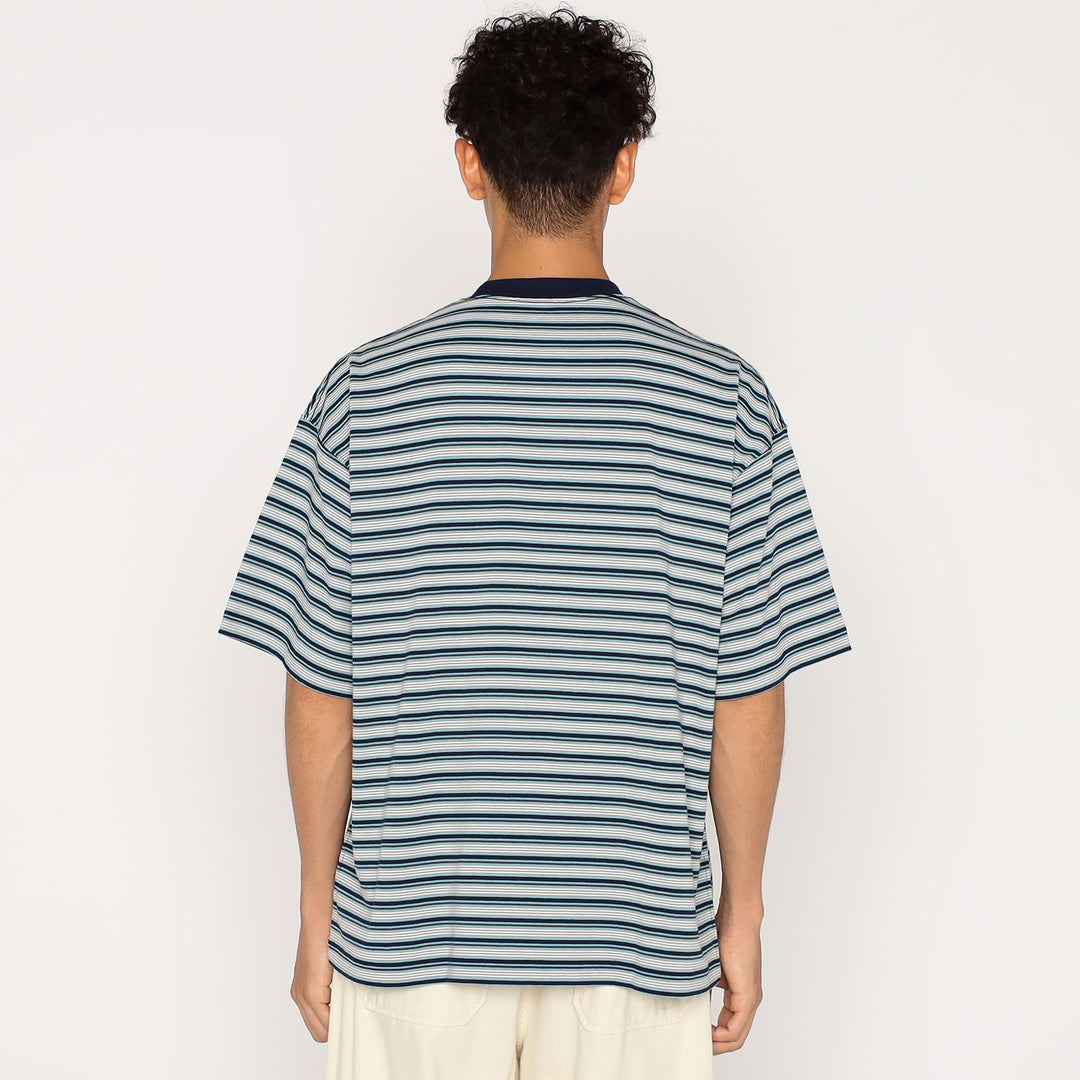 Men's Big Silhouette Pocket T-shirt Stripe