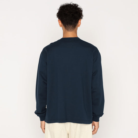 Men's Cotton Terry V-neck Cardigan