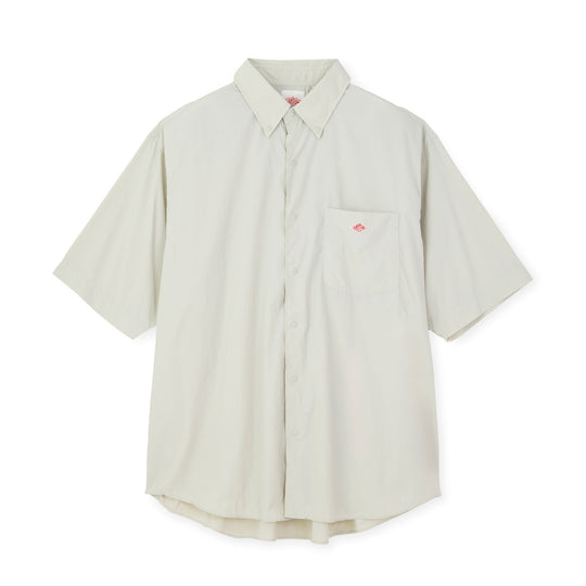 Men's Typewriter Short Sleeve Button-Down Shirt