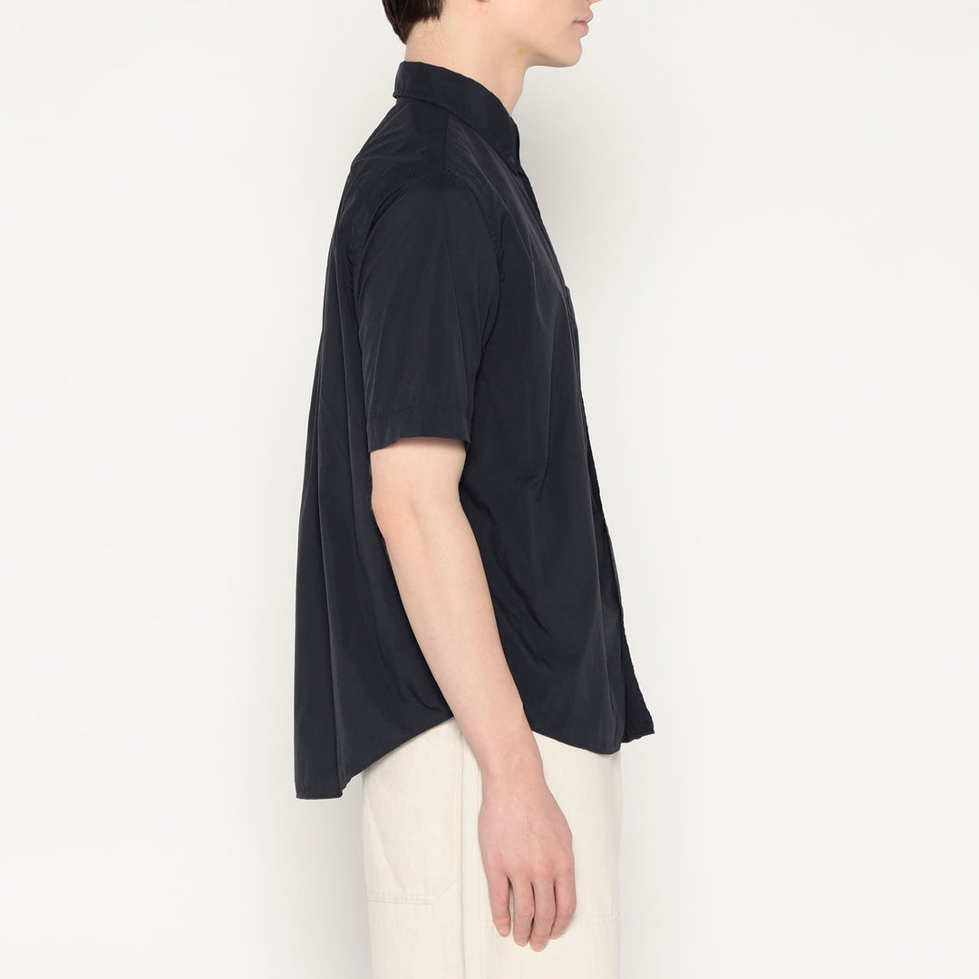 Men's Typewriter Short Sleeve Button-Down Shirt