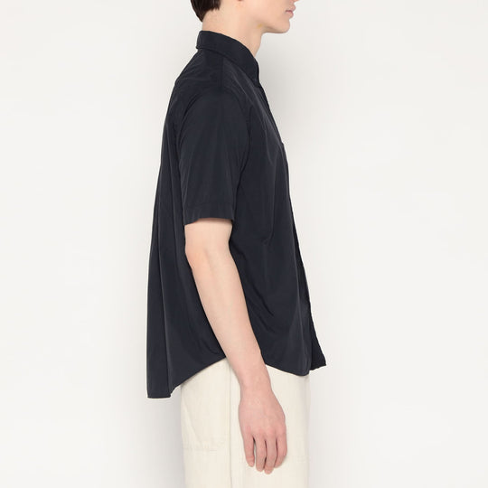 Men's Typewriter Short Sleeve Button-Down Shirt