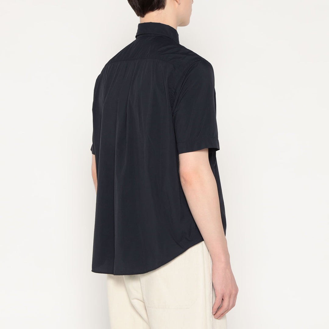 Men's Typewriter Short Sleeve Button-Down Shirt