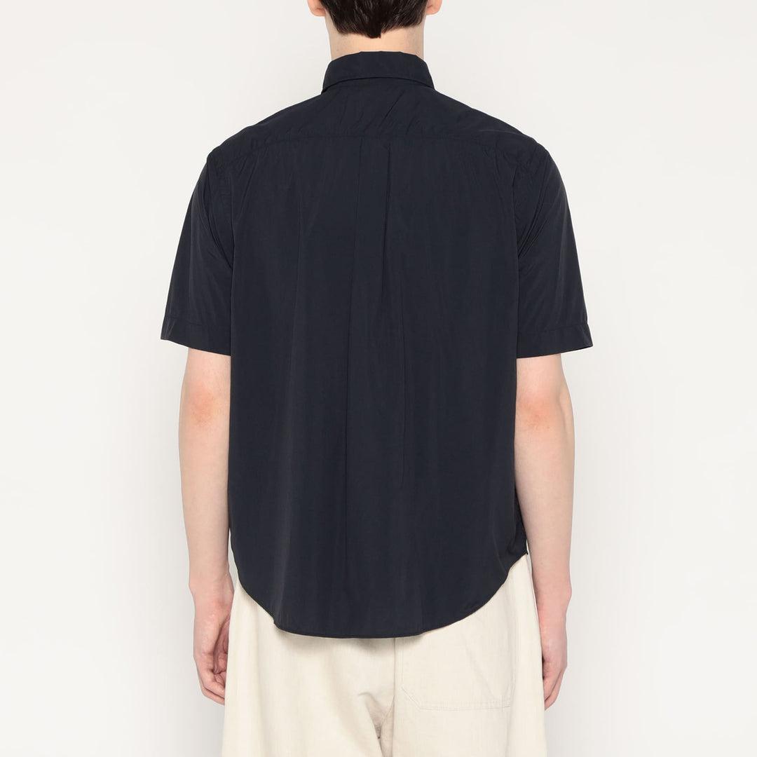 Men's Typewriter Short Sleeve Button-Down Shirt