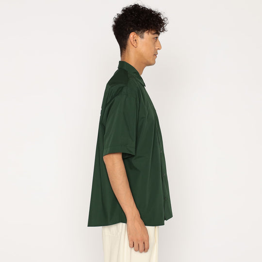 Men's Back Logo Short Sleeve Work Shirt