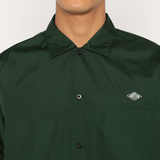 Men's Back Logo Short Sleeve Work Shirt