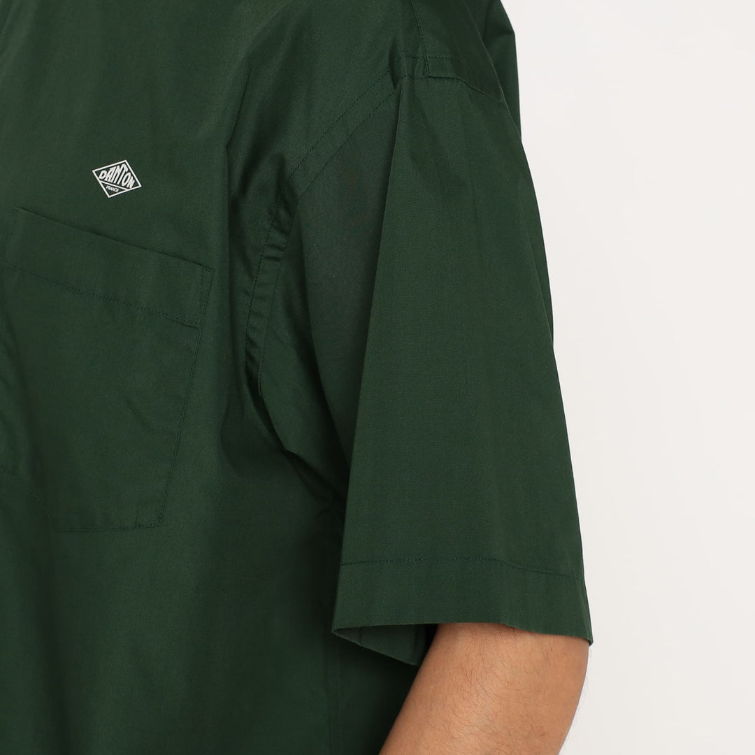 Men's Back Logo Short Sleeve Work Shirt