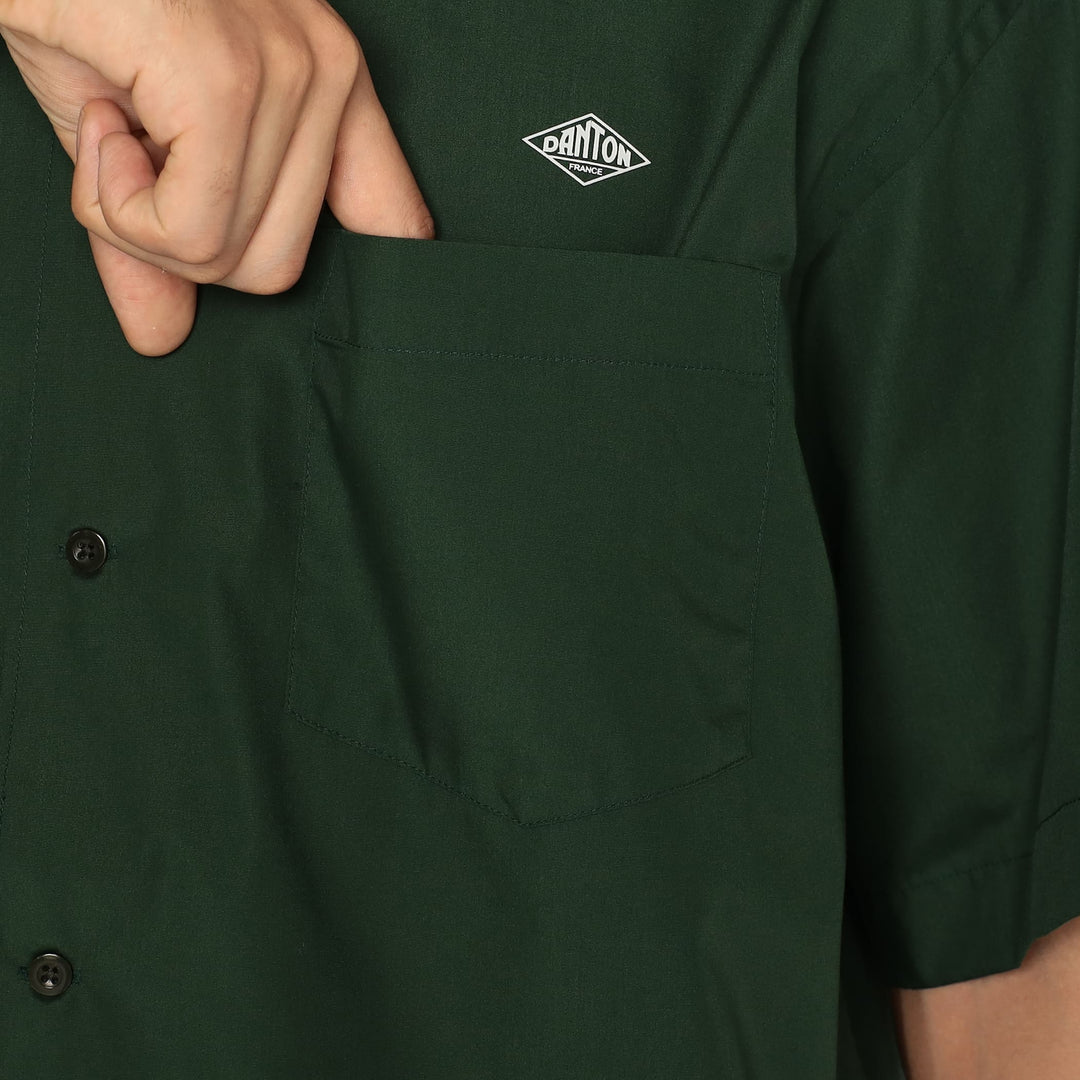 Men's Back Logo Short Sleeve Work Shirt