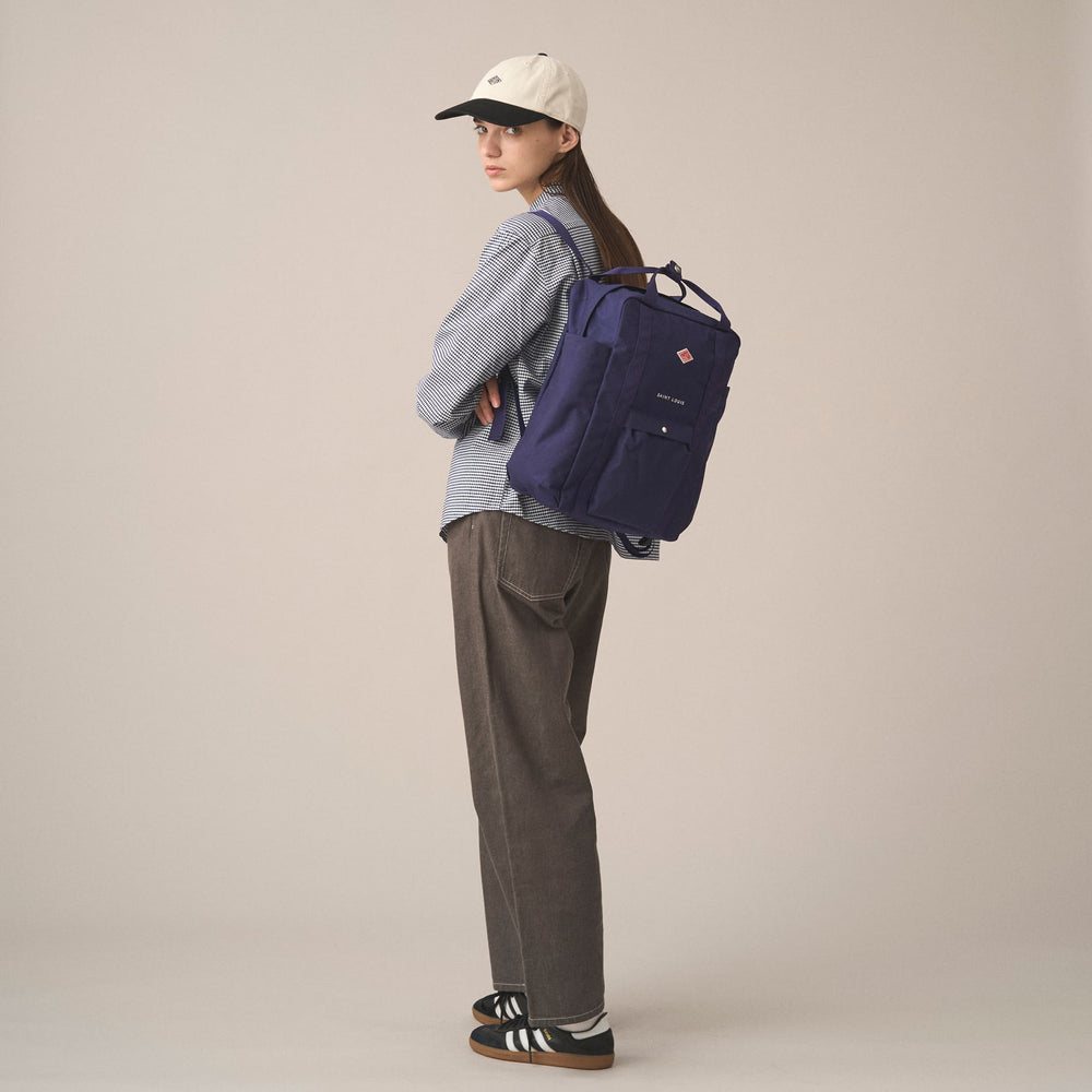 SAINT LOUIS - CORDURA® Canvas Square Rucksack