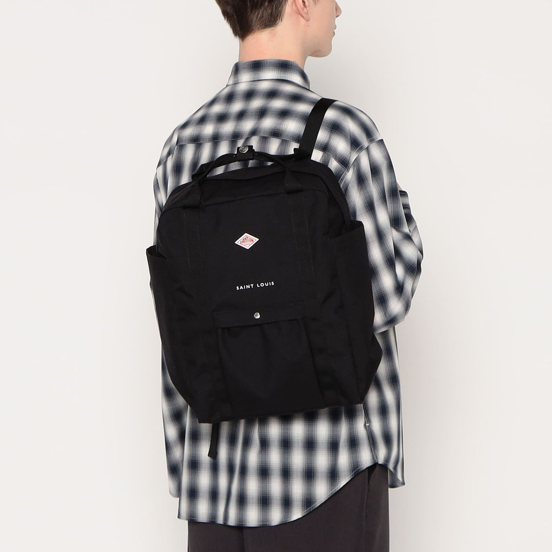 SAINT LOUIS - CORDURA® Canvas Square Rucksack