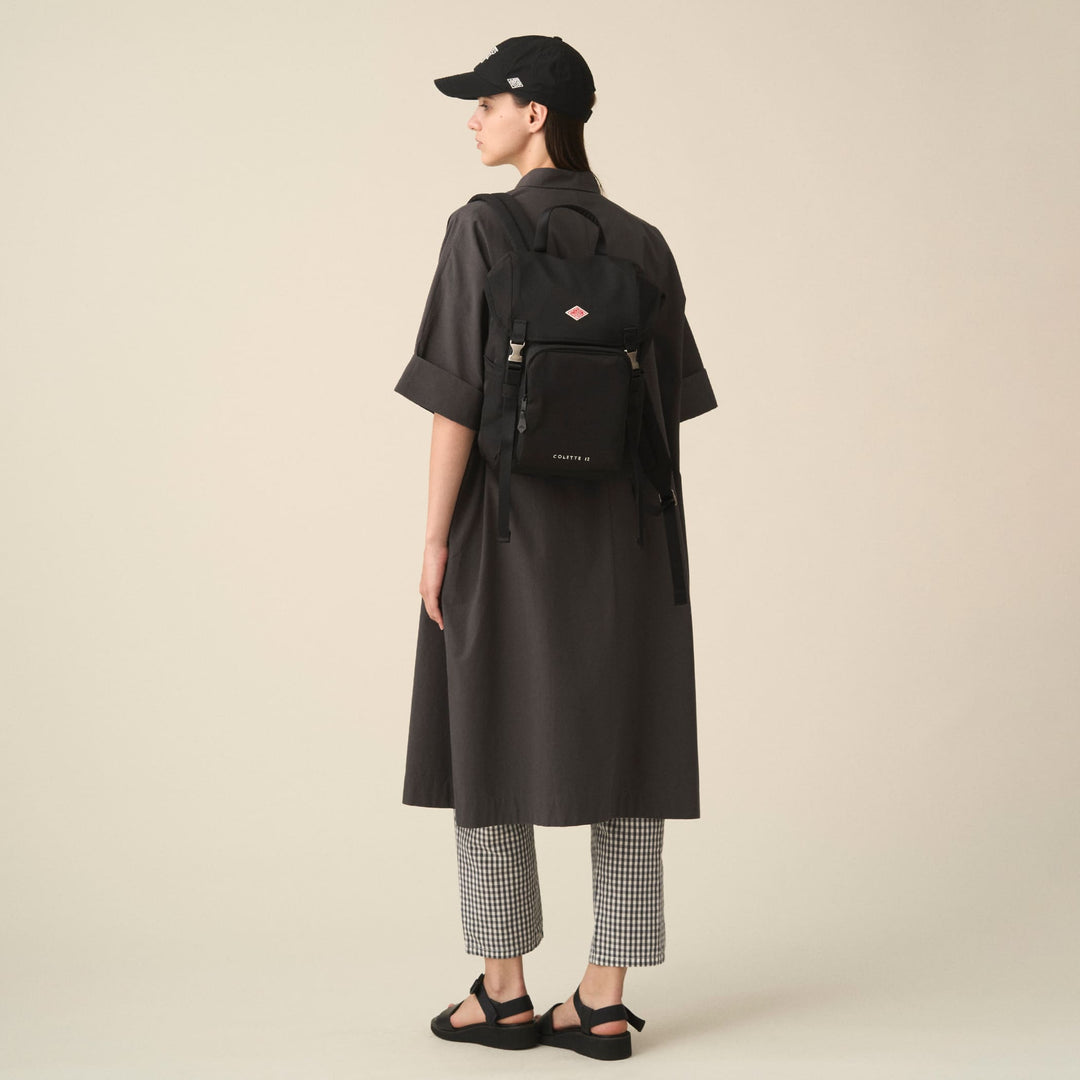 COLETTE 12 - Polyester Twill Flap Top Rucksack