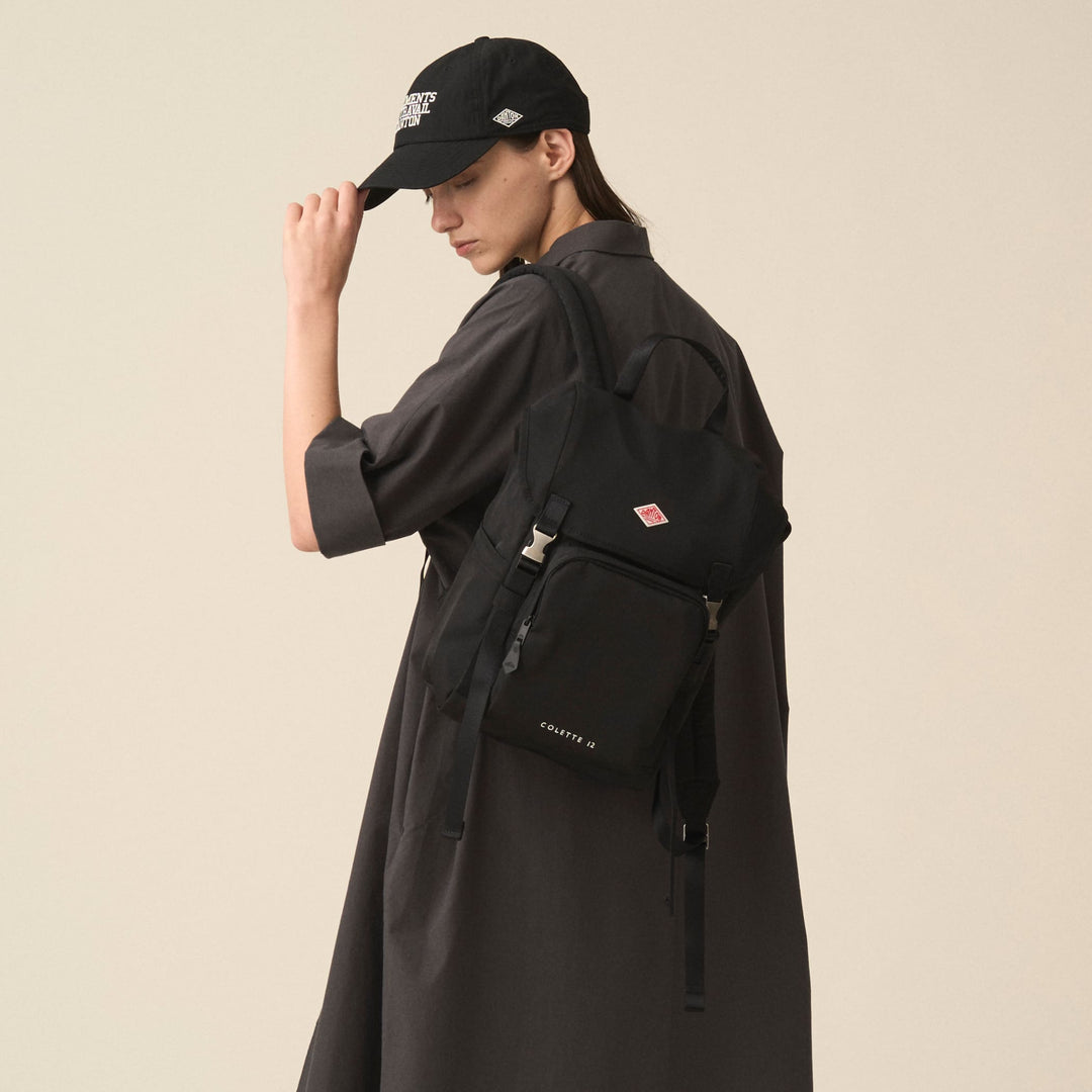 COLETTE 12 - Polyester Twill Flap Top Rucksack