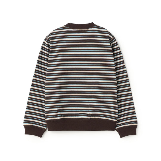 Kids' Long Sleeve Sweat T-Shirt Stripe