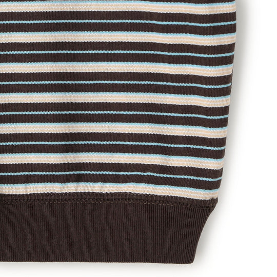 Kids' Long Sleeve Sweat T-Shirt Stripe