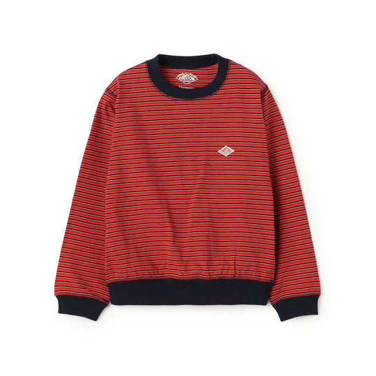 Kids' Long Sleeve Sweat T-Shirt Stripe