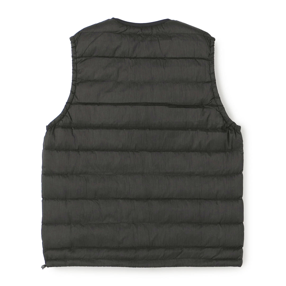 Women's Nylon Taffeta White Goose Inner Down Vest