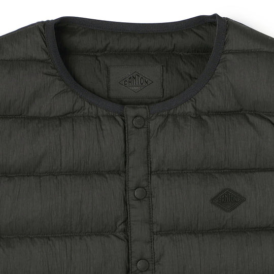 Women's Nylon Taffeta White Goose Inner Down Vest